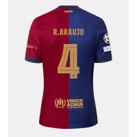 Maglia Calcio Barcelona Ronald Araujo #4 Prima Divisa 2024-25 Manica Corta